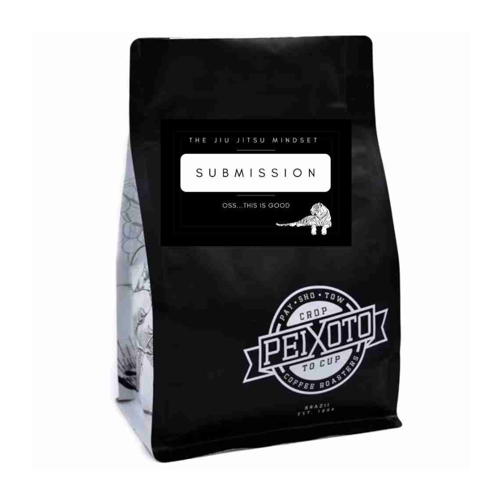 Bag of Submission Coffee - official sponsor of the Momentum Martial Arts competition team