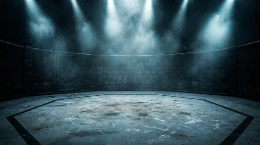 MMA octagon under arena spotlights - MMA news roundup